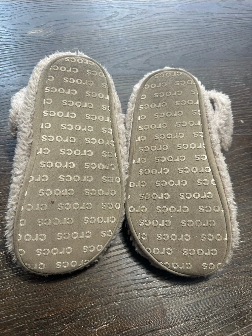 CROCS plush slip